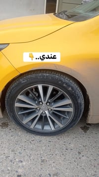 ويل اسود • مقاس 17 • تايرات جديدة