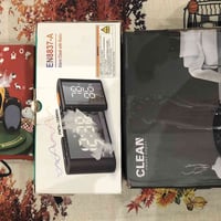 مكنسة روبورت • باور بانك • ساعة منضدية