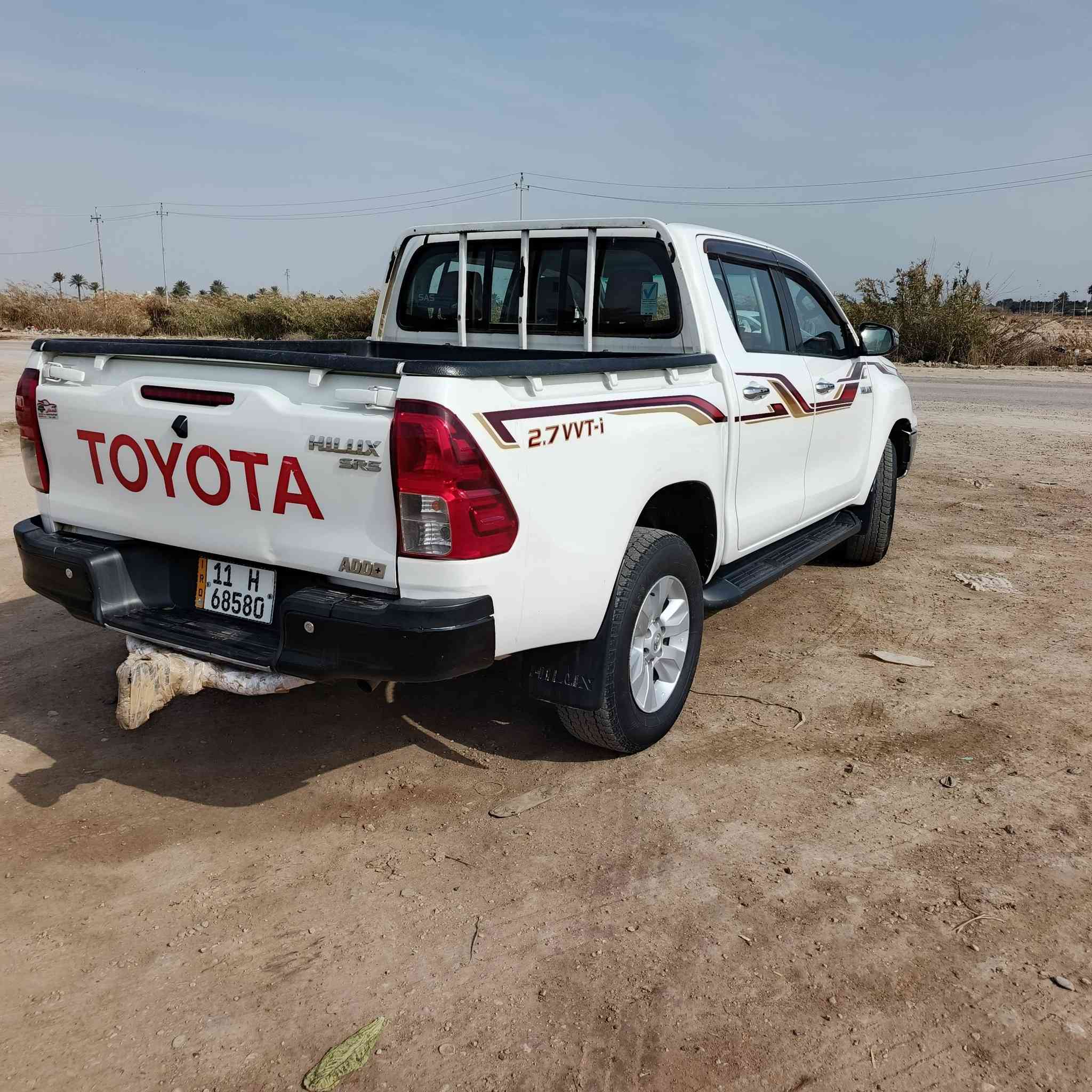 السلام عليكم تيوتا هايلوكس كفاله عامه بأسمي تحويل مباشر رقم بغداد موديل 2019 سنويه مجدده السعر ٢٧٧ المكان بابل الهلالي ***********  /***********
