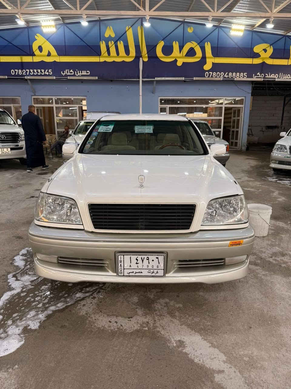 الهم صلي على محمد
للبيع تيوتا كراون
قرار 48  مدفوع كمرك وضريبه 
كفاله السياره تحوير نجف حداديه جديده 
باتري جديد تخم تاير جديد السياره جاهزه تبريد ثلج محرك ديفور الصغير شاصي 71 
العنوان النجف الأشرف شارع ابو صخير 
السعر 98 وبيه مجال قليل جدا 
هاتف 📞 ***********
