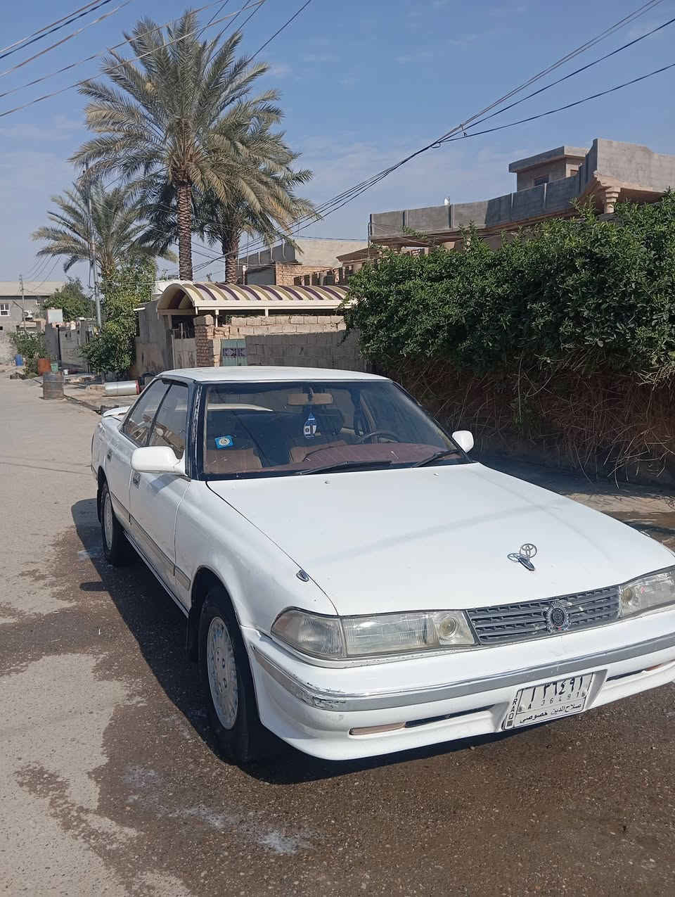 سلام عليكم للبيع او مراوس مارك 1992 سنوية 29 صدر خلفي امامي كهربائيات كل شغالة علا وضع شركة منضومة زنون سنتر لوك ريمونت مسجل شاشا منضومت تبريد جديدة تبريد شغال كير ومكينة جدد مكفولة من كص ونقل جثة  سيارة بدون صبغ بيهة تصليح بل هلال لخلفي سيارة منضومت غاز جديدة سياره عوزهة زوج تاير امامي فقط للعنوان ديالى المقدادية رقم الهاتف *********** سعر 52بيهة مجال
