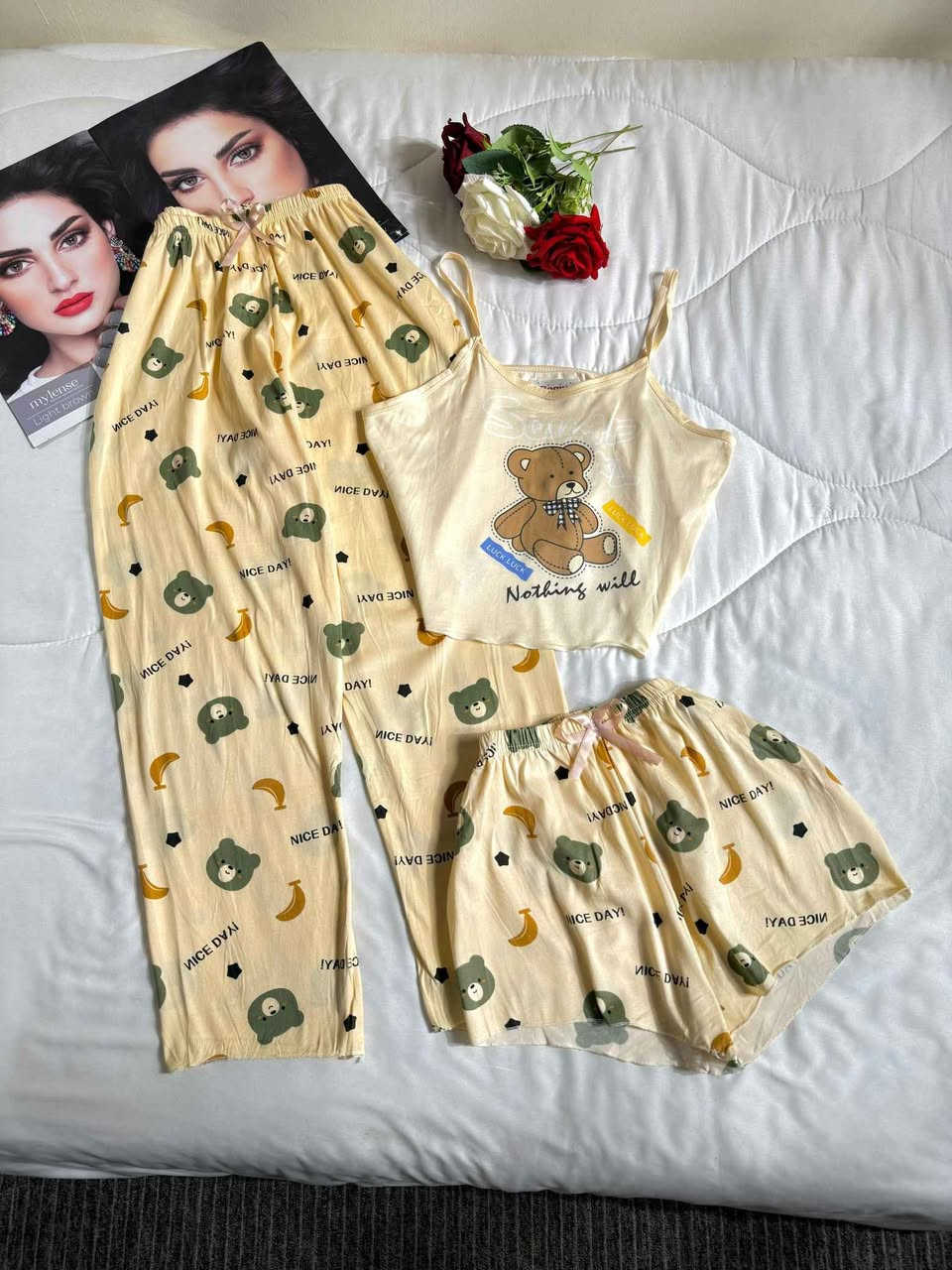 تراك صيفي خامه زبده تجنن 
قياس فري سايز 

​#بيجامات_عراقية #ملابس_بيت #كولكشن_جديد #نازكة #بيجامات_3قطع #عراقيات #توصيل_سريع #بغداديات #ملابس_نوم_نسائية ناصرية, ذي قار


**إذا كنت صاحب هذا الإعلان وتريد حذفه لأي سبب، رجاءا أرسل رسالة إلى الدعم الفني**