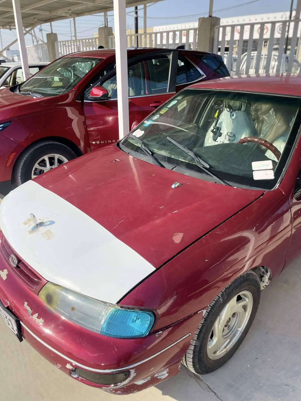 السلام عليكم. كية سيفية للبيع مديل 95 سيارة مكينتهه بيهه ضعف. كير اوتو رقم انكليزي تحويل مباشر سيارة كفالة من الضربة  سنوية جديدة كهربائياتهه كلهه شغاله السعر 33 وبيهه مجال مكاني كوت ***********
