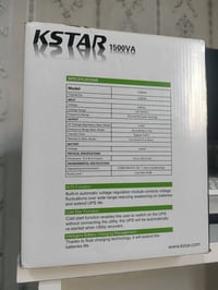 كيستار • ١٥٠٠VA • مستخدم ٧ أشهر