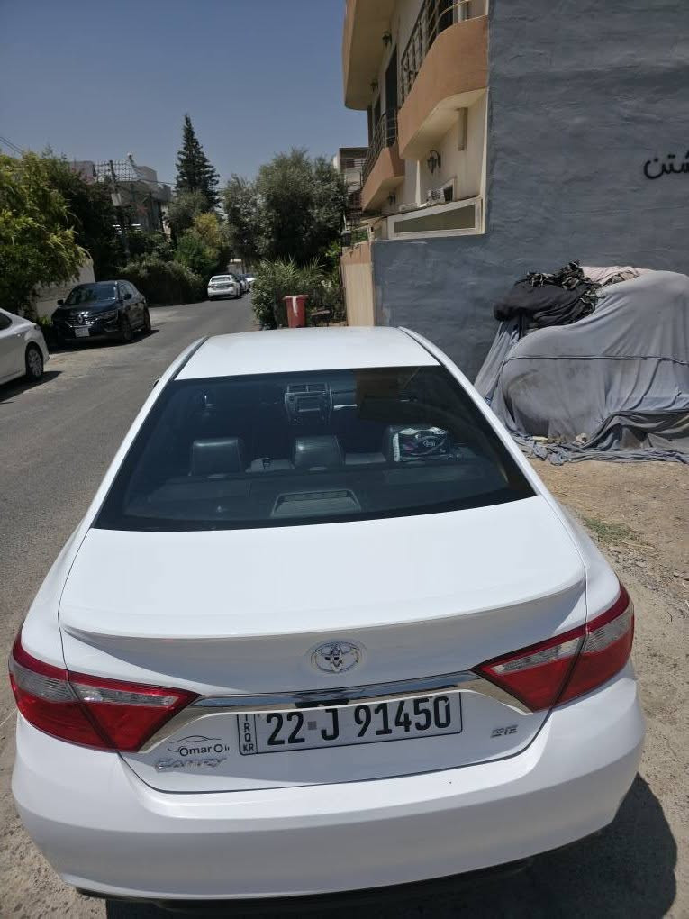 سيارة تويوتا كامري لون ابيض موديل ٢٠١٧ قطعتين صبغ جاملخ جهة السايق و بونيد  بدون دواخل 
اوتوماتيك
و السيارة ماشية  ١٥٦٨٠٤
المحرك بس كاسكيتر مبدل بلادي فقط 

للحجز رالاستفسار اتصل على الارقام التالية 👇👇
***********
*********** أربيل, العراق
