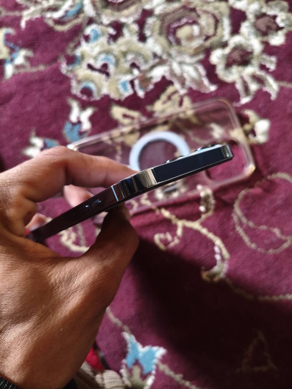 13 برو ماكس بطارية 78 ذاكرة 256 جهاز مبدل شاشة تفصيخ شرط اذا مو تفصيخ مرجوع فيس ايدي شغال للعلم جهاز لوما حرام علية أبيعة بلادي جهاز نضيف لوك للبيع و مراوس شراي خاص و اتصل ***********
