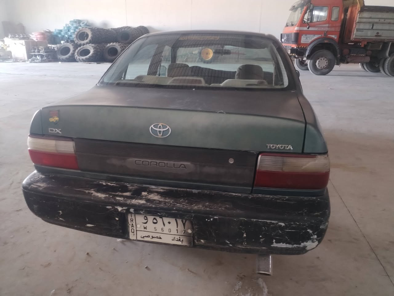 سلام عليكم كورلا. يسرا بلادي وارد امريكي   1997 
محرك 18 لاصرف ولا بخار  
جاهزه من كل شي 
رقم رقم بغداد مشروع وطني سنويه صالحه لغايه 2027 
 
***********
