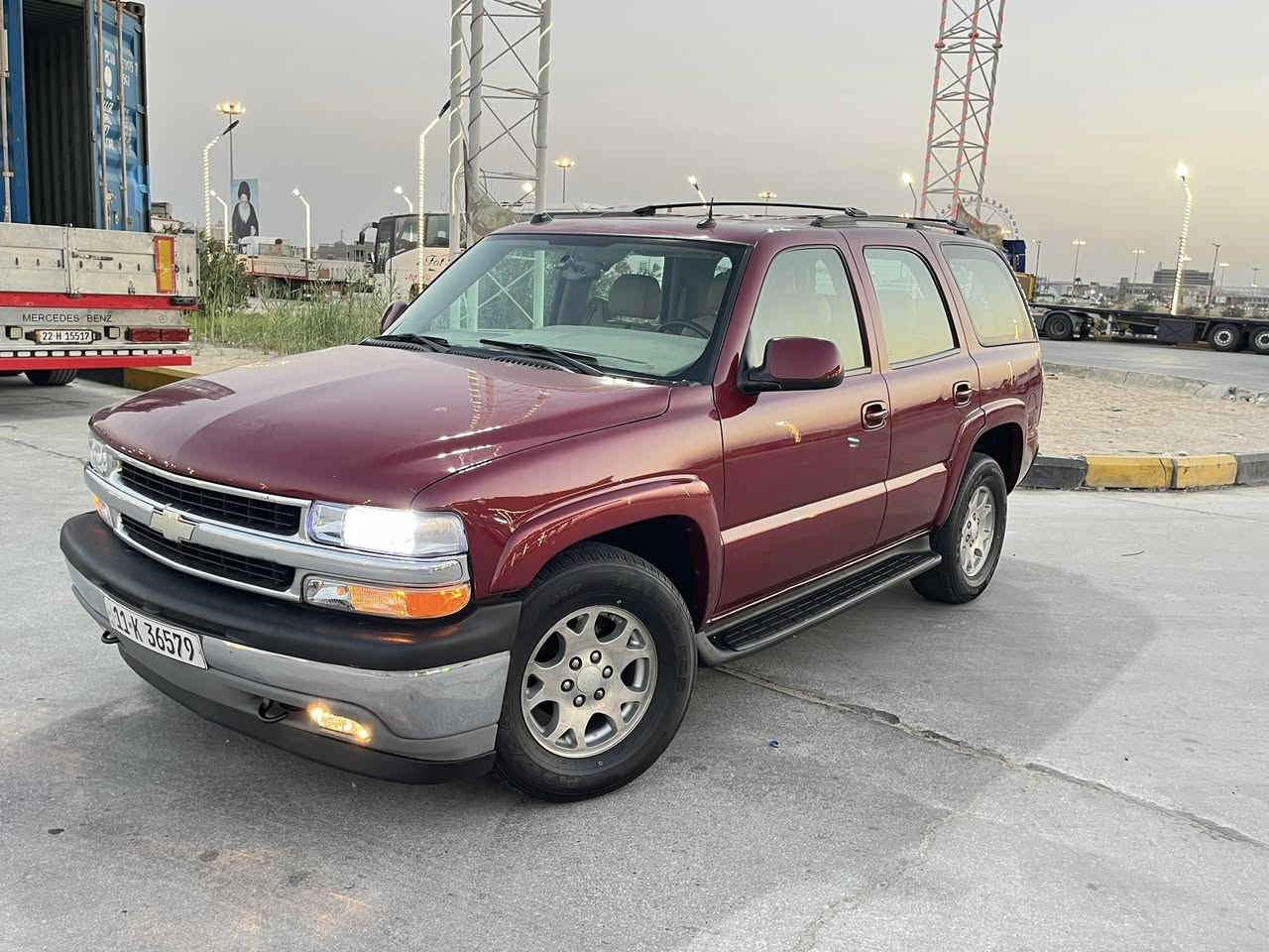 سلام عليكم تاهو بتره مديل 2004 كفاله كص ونقل جثه ضربه  وتبديل وعيب شرعي رقم بغداد نكليزي بسمي تحويل ثاني يوم سنويه مجدد 30 مكينه 5300 كير 700 جدد تخم تاير حداديه جديده كهربايات عامه شغاله السياره جاهزه من كلشي السعر 145 رقم الهاتف *********** لعنوان البصره
