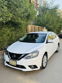 نيسان سنترا 2019وارد أمريكي 🇺🇸 ماشيه ١١٧m ابيضّ بيه عته بالكير ابدايت ...