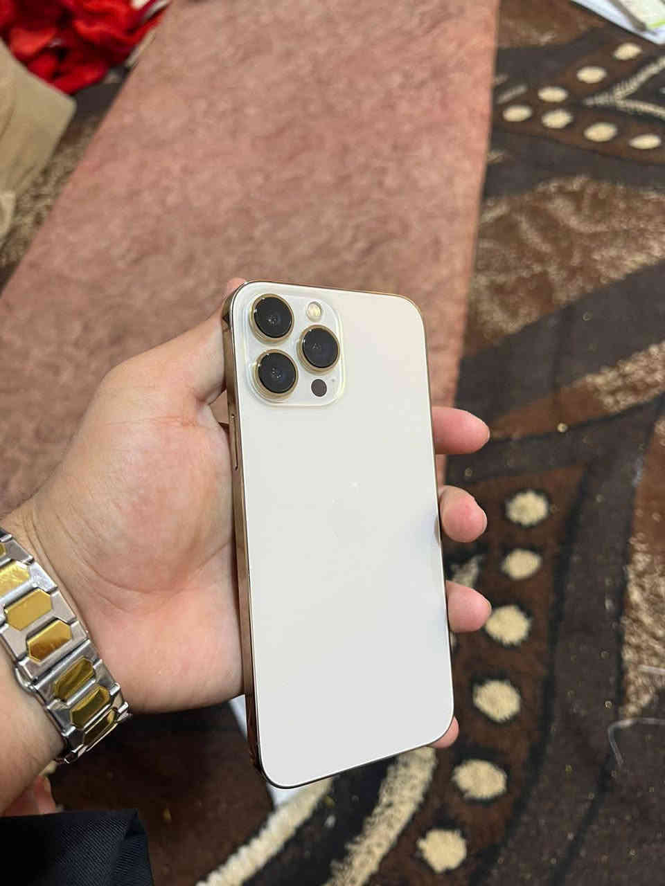 ايفون 13 برو ماكس الذاكره 256 تك سيم بطاريه 95 شرط ما مفتوح كبس ما يعبر هواء نموذج M ((السعر 675))
***********// ***********
