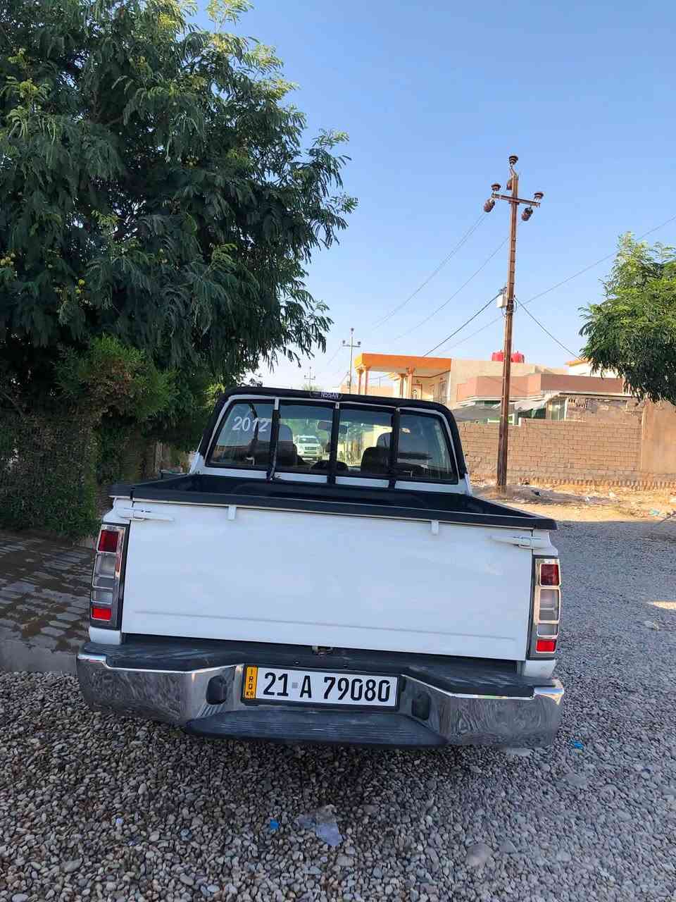 نیسان پیکاب
مۆدێل 2012
371000ڕۆشتوە بۆفرۆشتن گێڕو مەکینەی بەشەرت شتێکی پاکو جوان ١٢٥وەرەقەو مەعمەلەیە برایانە 
 ژ.م ***********
