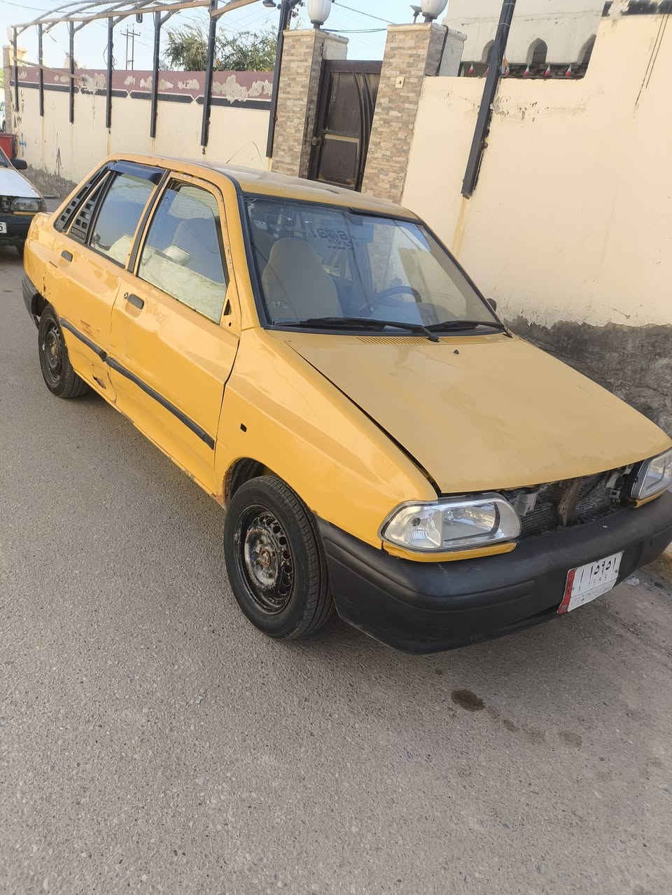 سايبا موديل 12
حداديه جديده 
4تايرات جدد
مكينه بيها خيط بخار
الكير الثاني ما يجي  
***********
