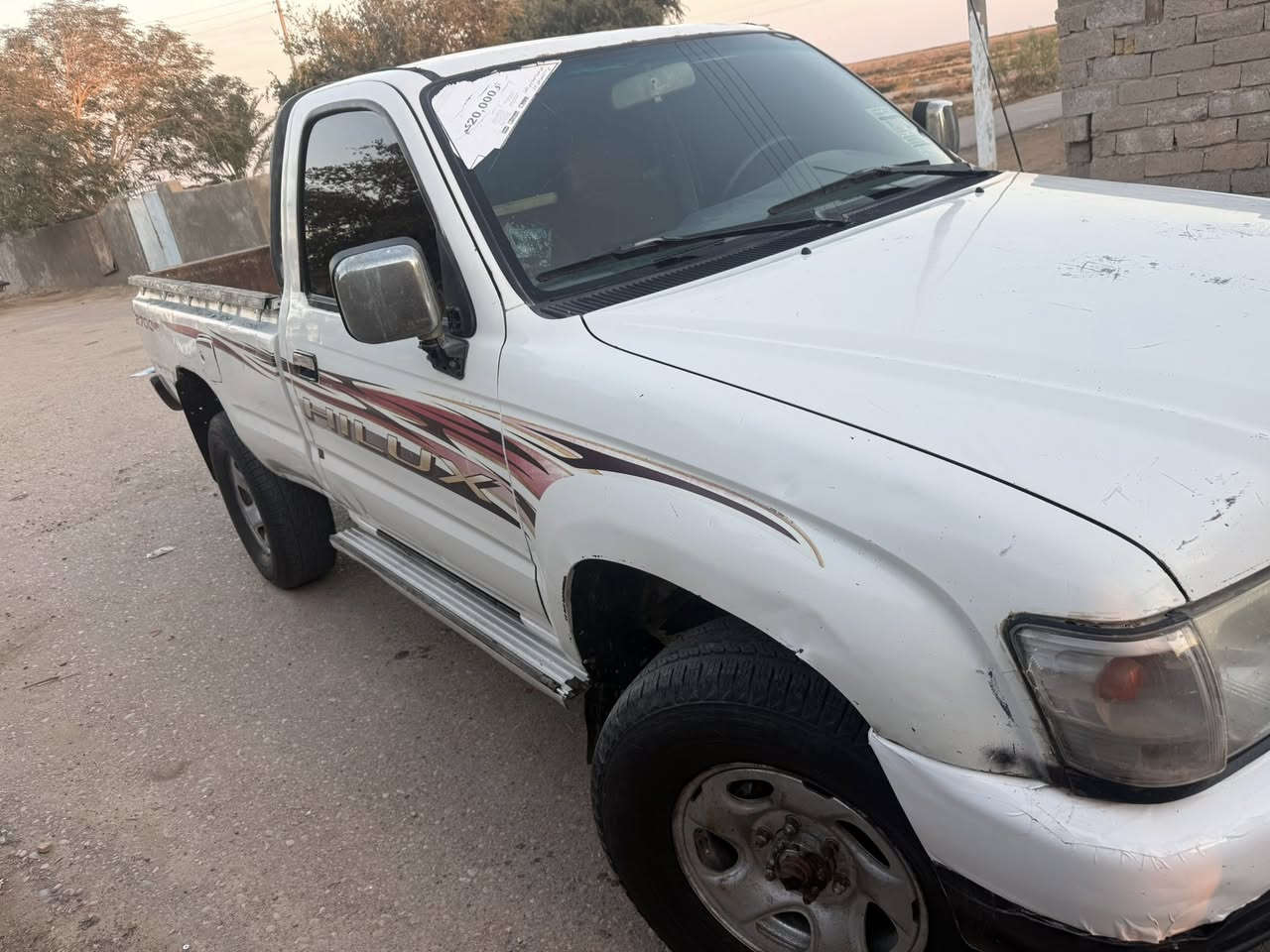 بيك أب 2002 فوريل رقم نجف بأسمي سنويه لل29 تريد تحويل وكاله الفور ويل الكدام ملغي تخم تاير محرك مفتوح لا ينقص ولا يبخر سعره 75وبيه مجال المكان ميسان ناحية سيد احمد الرفاعي
للاستفسار اتصال ع رقم ***********
