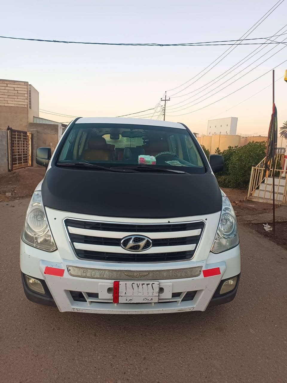 السلام عليكم 
ستاركس موديل 2018 مفتوح 
رقم كربلاء باسمي 
مكينه كير اكسن خير من الله تبريد تدفئه  فول
حداديه جديده ما ناقصه برغي 
رقم ألماني سنويه 28
بيهه بارد قليل 
 بسمي مصفره خط بحث ضريبه سعر185 وبيه مجال حك الجيه 
عنوان ميسان للعماره 
***********
