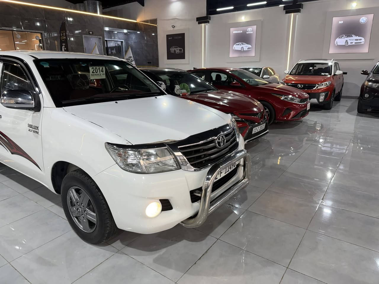 هايلوكس 2013جيهان كير عادي ماشية 163الف حقيقي رقم أربيل جديد بأسمي تحويل وكالة محرك شركة مامفتوح شرط لا صرف ولا بخار شرط سيارة جديدة ***********
