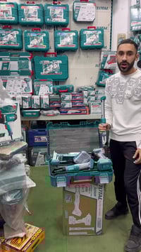 كومبو توتال • دريل ٥٠٠نيوتن • بطاريتان ٤أمبير