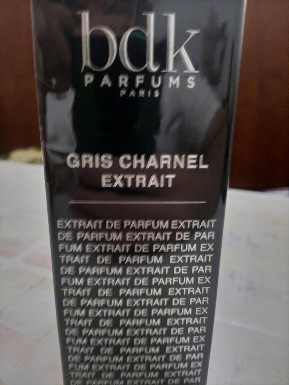 ‏bdk GRIS CHARNEL EXTRAIT
‏جديد مسلفن 
‏السعر  240 🔒
‏


**إذا كنت صاحب هذا الإعلان وتريد حذفه لأي سبب، رجاءا أرسل رسالة إلى الدعم الفني**