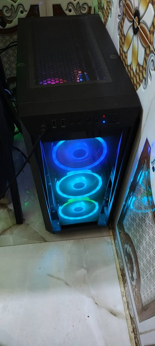 مواصفات
*********** السعر مليون و400

Ci512400F

H610M-K

RAM16G 3200HZ WOLF RGB CL-18 

RTX3060 ASUS DUAL 12G

SSD 2 TB MASS SAYAL III

SSD 1  TP WOLF SATA

P650W AZZA BRONZ 

CASE GAMDES TALOS  M1 

شاشه 

dAHUA  E231-24\ 165HZ-IPS-1MS

KEYBOARD MEETION MK 005

MAUSE  MEETION GM22

