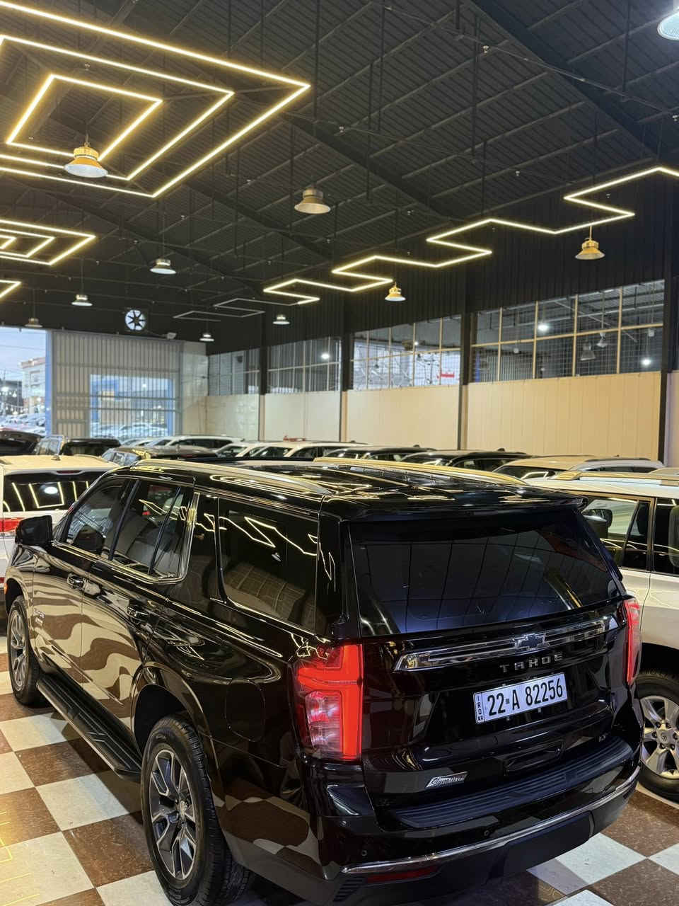 Tahoe LT/1 2023 شركة منصور
عداد / 5000km
كفالة عامة من كلشي 
+ جام مضلل باج مرور + PPF مغلف بلكامل 
فول مواصفات
بصمه 
بانوراما
تشغيل عن بعد
كشنات تدفئه - تبريد
جنطة كهربائية 
ثلاجة 
٥ كامرات 
مرايا شفط 
رادار ٣٦٠ درجة
حساسات ٣٦٠
كامرات ٣٦٠
كشنات جلد + كهرباء 
بصمتين بلادية

مكان اربيل
سيارة مرقمة اربيل وجاهزة من كلشي 

للسعر والاستفسار :
***********
موجود واتساب
