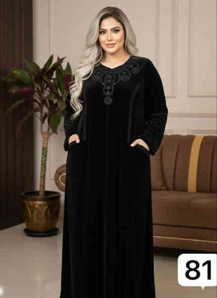 #جملة_فقط

دشداشة مخمل كوري سواد ملكي فاحم 👑
خامة درجة أولى – نعومة وفخامة ما تنوصف 🌟

📏 القياسات متوفرة:
2XL – 3XL – 4XL – 5XL 

👌 كواليتي مضمون،

للحجز ادخل خاص او عبر إدارة الوات ساب ***********
