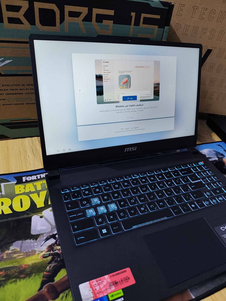 msi cyborg 15 A13VF للبيع
مستخدم جدا قليل ومكفول من الشخط الواحد
المواصفات
المعالج:Intel Core i7-13620H
كارت الشاشة:NVIDIA RTX 4060 (8GB GDDR6)
التخزين:SSD 1T
الشاشة:15.6-inch FHD (1920 × 1080) IPS- level panel with a 144Hz refresh rate.
الرامات: 16 DDR5
كامل ملحقات والكارتونة والشاحنة
السعر مليون 300 وبي مجال للشراي
مكاني بغداد الصليخ بغداد, العراق


**إذا كنت صاحب هذا الإعلان وتريد حذفه لأي سبب، رجاءا أرسل رسالة إلى الدعم الفني**