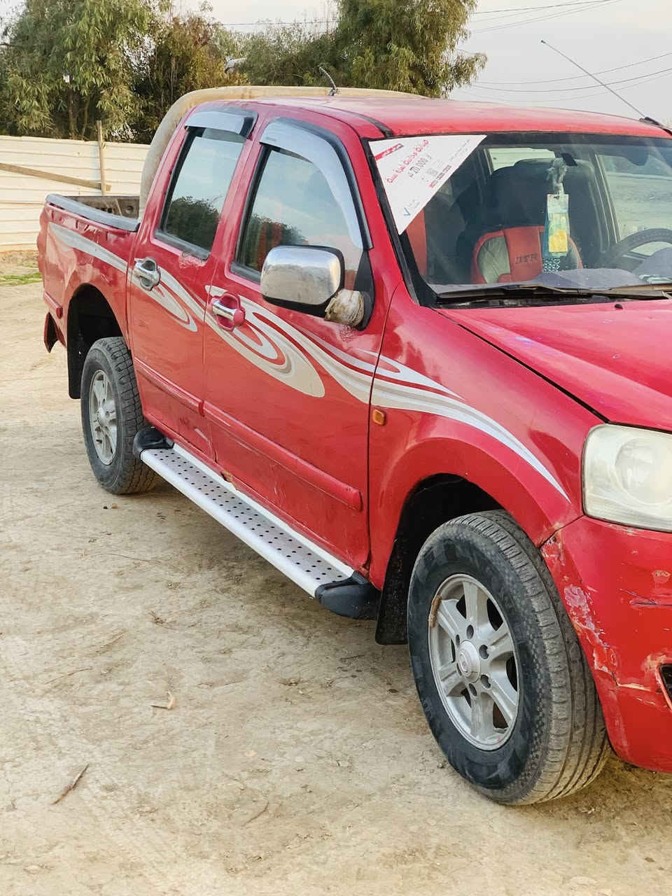 السلام عليكم للبيع كريت ويل موديل ٢٠١٢رقم قادسيه بسمي سنويه لل ٢٨مكينه وكير وحداديه واكسن شرط بيها هلالات وارباع البيبان تصليح السعر ٥٦وبيها مجال 
العنوان :-ديوانيه الحمزه الشرقي 
للاستفسار :-‭٠٧٨١ ٤٠٨ ٦٥٣٤‬
