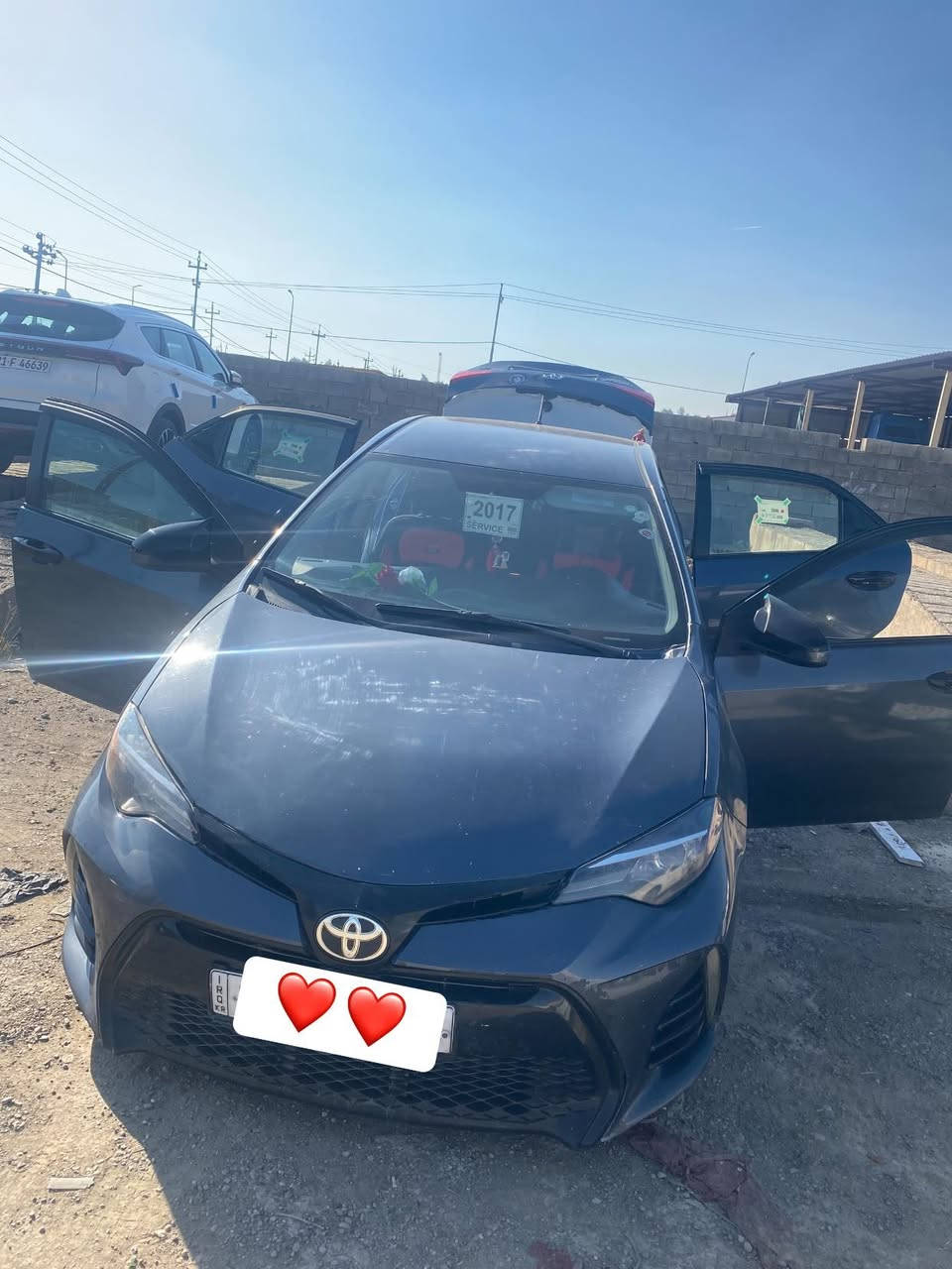 سلام عليكم كورلا موديل 17   رقم سليمانيه  المراوس فقط اب تكسي  *********** خابر ونتفاهم
