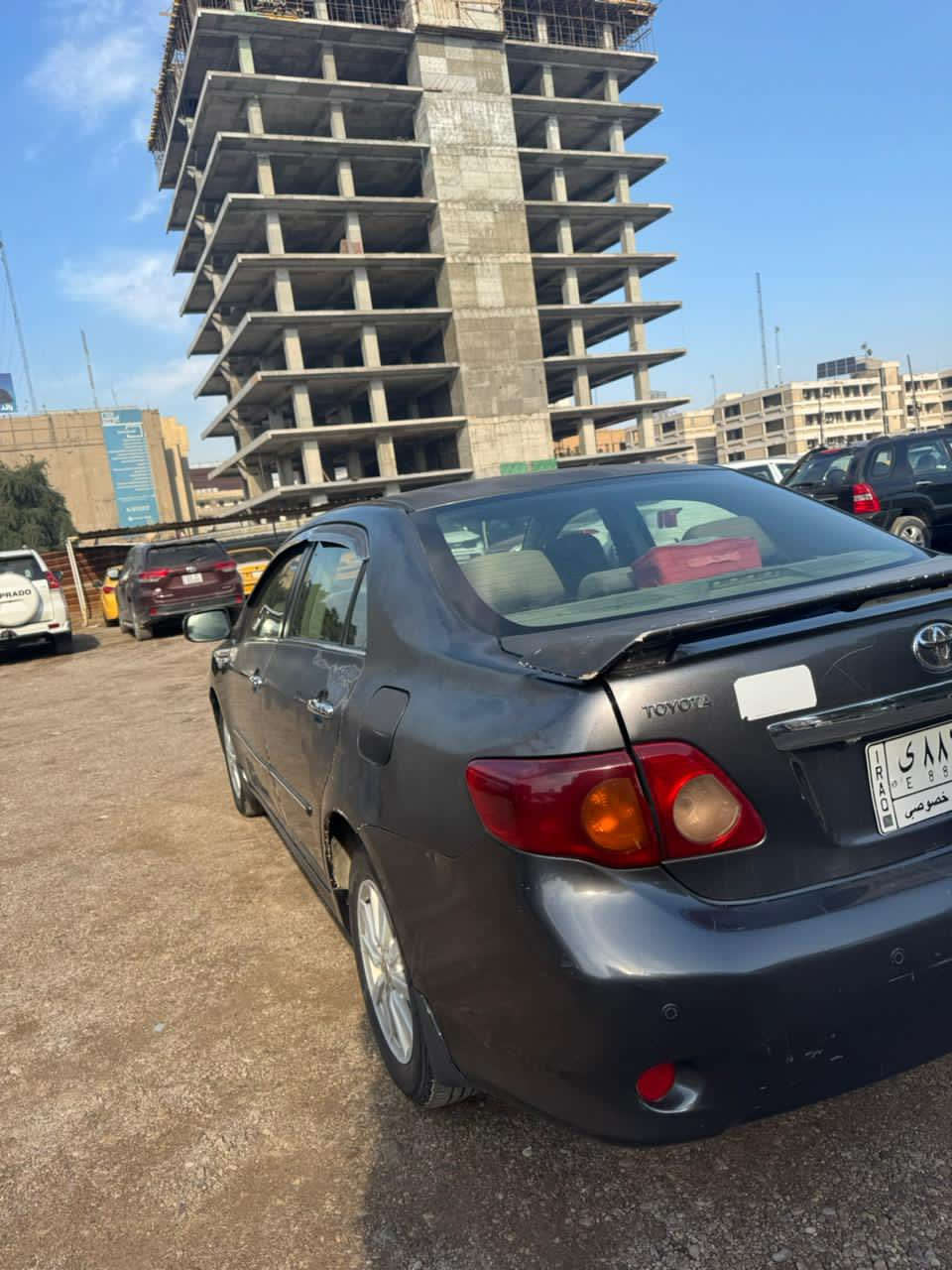 السلام عليكم كورلا موديل 2010 خليجية XLI محرك 1800  بيها جراد مكانات محرك كير حدادية تبريد خير من الله مازدات جديدة لايت عالي وناصي زنون سيارة جاهزة من كلشي السعر 92 وبيها مجال 
رقم التليفون ‭0771 049 6088‬
