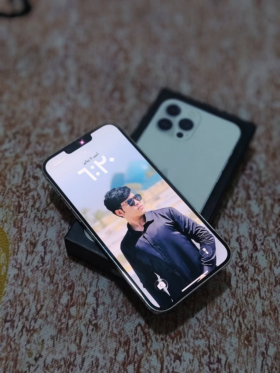 السلام عليكم
ايفون 13 برو ماكس 
لون أبيض مميز 
بطاريه 🔋 84
شرق اوسط
ذاكره 256
نموذج m
جهاز نضيف شخط واحد مابي 
السعر /  750 الف
العنوان / الديوانية الحمزه الشرقي 
شراي اتصل / ***********
