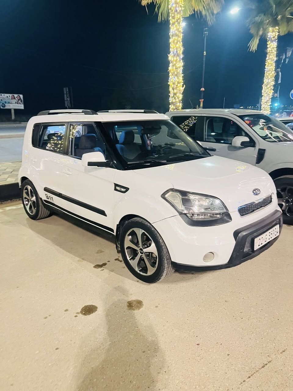 كيا صول 2011 خليجي مكفوله كفاله عامه حتى الدعاميات بلاد فقط بارد شبر بالجاملغ الامامي  تخم تاير باتري جديد. محرك 1600 السعر 117 بيهة مجال للاستفسار ***********
