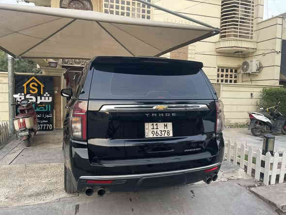 السلام عليكم تاهو للبيع 2022 ماشيه 91الف مكفوله من غير الطخات الثنين الي موضحات بل صوره السياره عليها بي بي أف السياره برايمر السعر 52وبيها مجال الاتصال على *********** ممتواجد عل فيس
