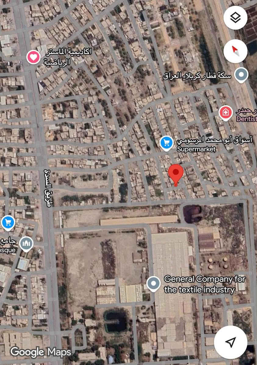 قطعة أرض طابو زراعي مساحتها 210 الموقع حي المرتضى الفرع المقابل لأسواق ابو محمد المرسومي داخل الفرع على الجهه اليمين للاستفسار الاتصال على الرقم ***********
