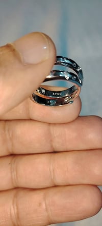 تراجي فظه اصلي مختوم 925 مرصع كرستال 07721461988