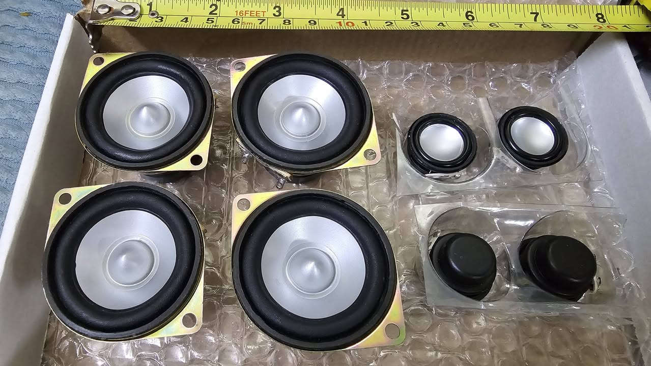 2 انج 4 اوم 5 واط (4 قطع) ... 1 انج 4 اوم 1 واط (4 قطع).
الاستفسار خاص .


**إذا كنت صاحب هذا الإعلان وتريد حذفه لأي سبب، رجاءا أرسل رسالة إلى الدعم الفني**