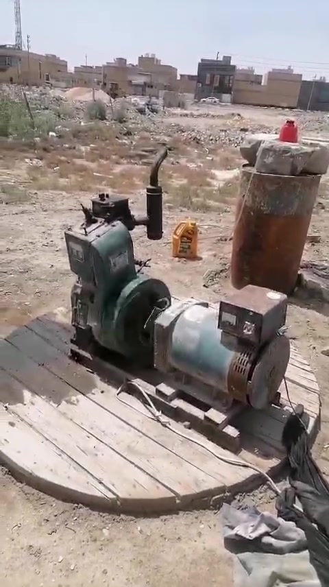 مولد كهربائي كاز للبيع السعر 600وبي مجال ***********
