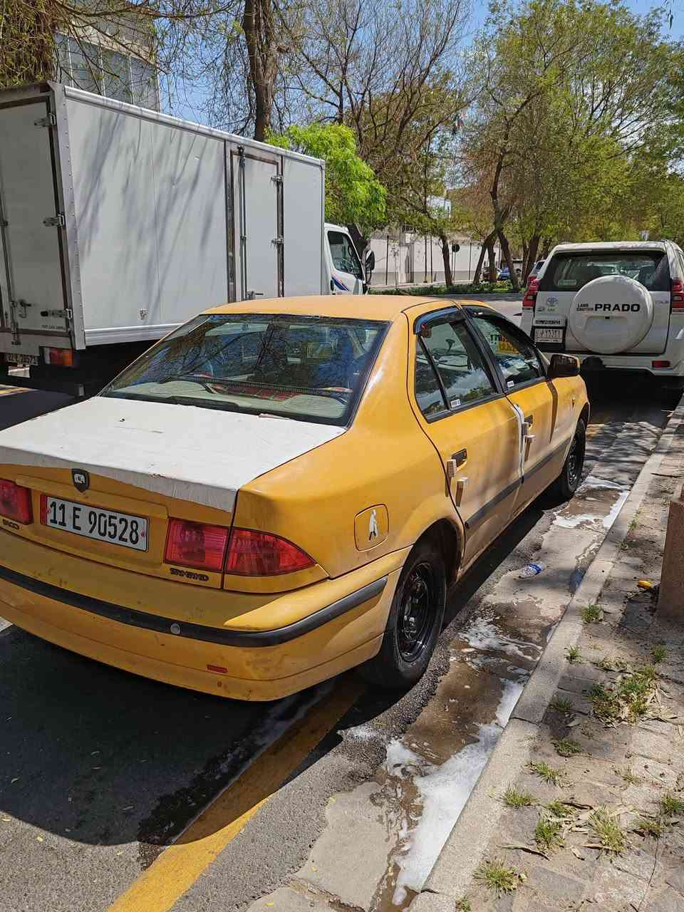 سمند موديل ١٣ بيع او مراوس  بغداد بسمي سياره جاهزه تخم تاير تبريد صدر امامي خلفي كلج جديد مكينه لا تنقيص ولا تبخير خير من الله مكانها بغداد بوب الشام  ٣٨   وبيها مجال قليل شراي يتصل وبي خير ويدلل رقم ***********
