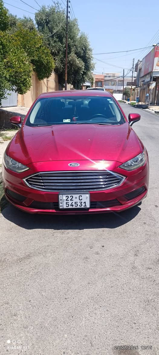فورد فيوجن 2017محرك 2500
ماشي مثل ما موضح بل صوره
الحادث جاملغ وباب بصف السائق
بدون دواخل واربك سليم كله
كشنات كهرب  
بصمه 
بدون فتحه سقف
 رقم ***********
