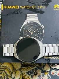 ساعه هواوي جي تي 3 برو  تيتانيوم  غنيه ع التعريف بالمواصفات نظيفه جدا