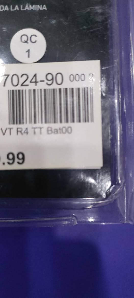 السلام عليكم ركت للبيع نوعية Carlton Vapour Trail R4. يكون مصمم للعب الشامل بين توزن والقوة والتحكم يحتوي على شفرة خشبية من 5 طبقات ومطاط من نوع Vapour Trail R1 مع إسفنجة استجابة بسمك 1.8 ملم . الركت اصلي بي ختم يسمح له بل دخول للبطولات والقطة اجتني من الخارج مو من العراق جديد غير مستخدم سعر 55 وبي مجال  مكاني بغداد رقم التليفون 077047240


**إذا كنت صاحب هذا الإعلان وتريد حذفه لأي سبب، رجاءا أرسل رسالة إلى الدعم الفني**