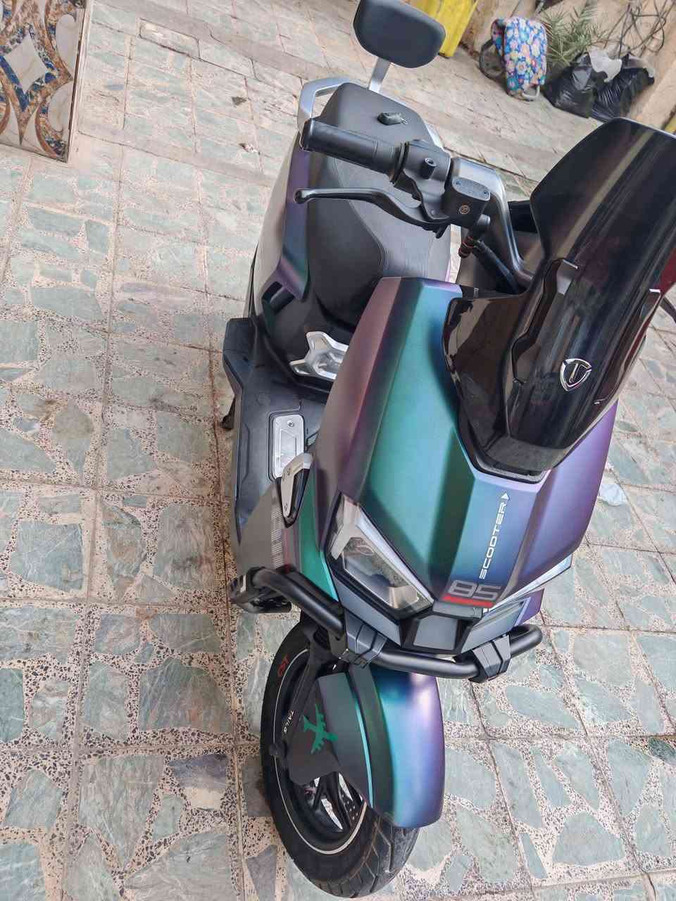 السلام عليكم دراجه شحن ريان للبيع ساعقه ماشيه 800 نظافتها فول سعرها 1,050 وبيها مجال سعر الجديد 1,400 ست بطاريات حجم الكبير مسطره عنوان بغداد الشعب شارع الجزيره استفسار على هذا الرقم ***********
