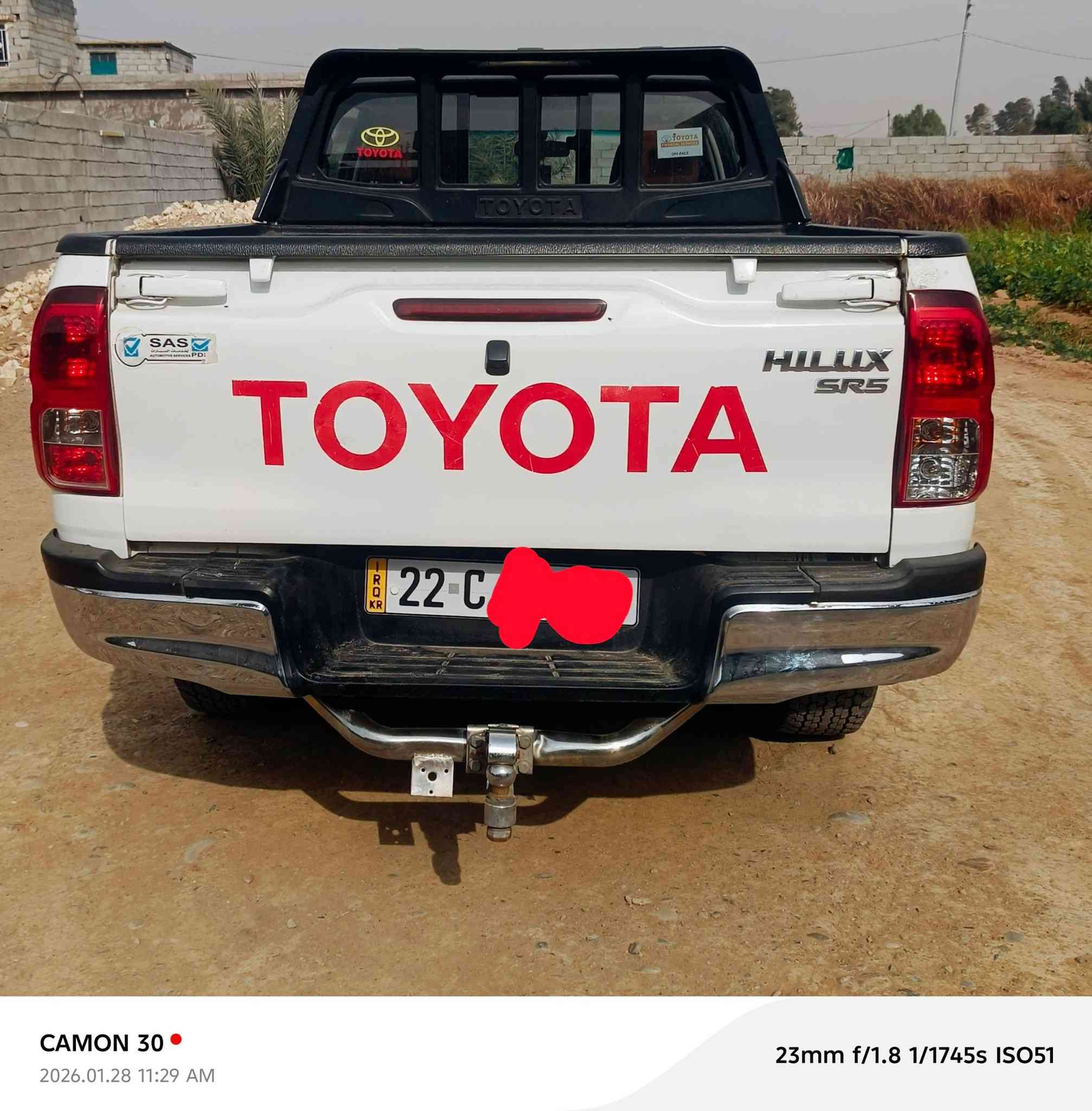 هايلوكس فورويل ساز 2016
أوتوماتيك 4×4

سيارة مال جناي على ايدي حلوه ونضيفه

تبريد قطعتين فول 1 على 1
 
مكفول كفالة عامة
اطارات جبلي جديد

مرفق السونار بالمنشور 

السياره رقم اربيل دولي تحويل ثاني يوم

نضافه فووول

السعر 250 وبيه مجال حك الجيه
بغداد العبيدي 

الاستفسار الاتصال ***********
