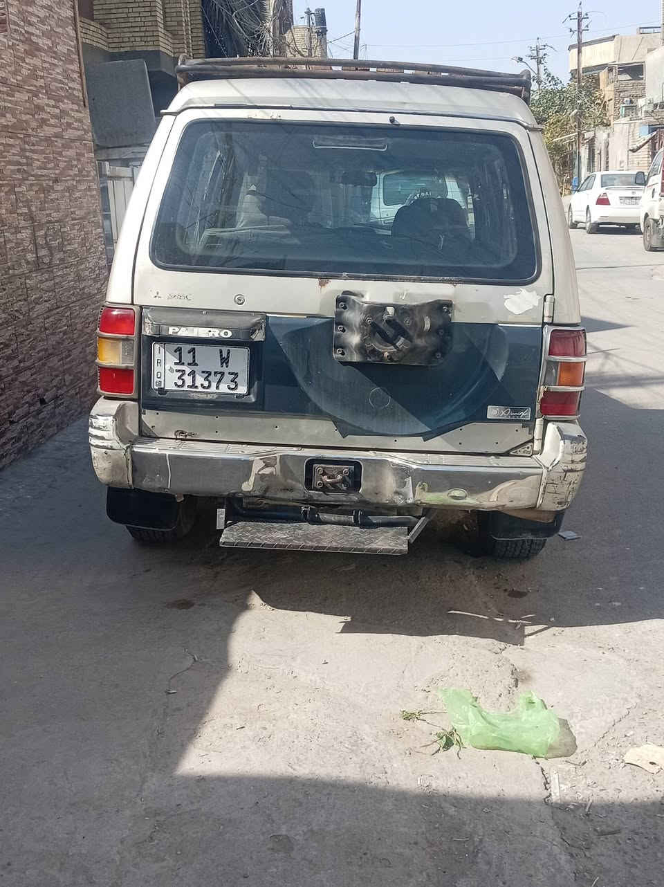 سلام عليكم باجيرو موديل ٩١ رقم
بغداد انكليزي مكينه ففتي ثنين ونص
صدرها نص ونص سياره بلاديه بدون صبغ
السعر ٤٥ وبيها مجال رقم الهاتف
***********
العنوان بغداد مدينة الصدر الاورفلي
