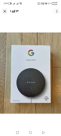 جوجل نيست ميني • الجيل الثاني • مكبر صوت ذكي