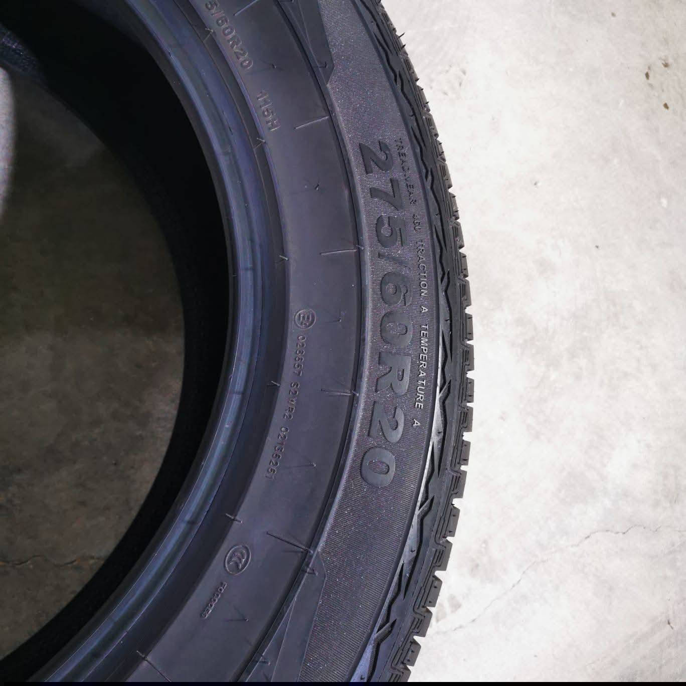 متوفر ماركة Giti صيني 
حجم 20R/60/275
تاريخ الانتاج 24
نظافة ٩٩%
بصرة/ صناعية حمدان 
‎0775 111 1595
