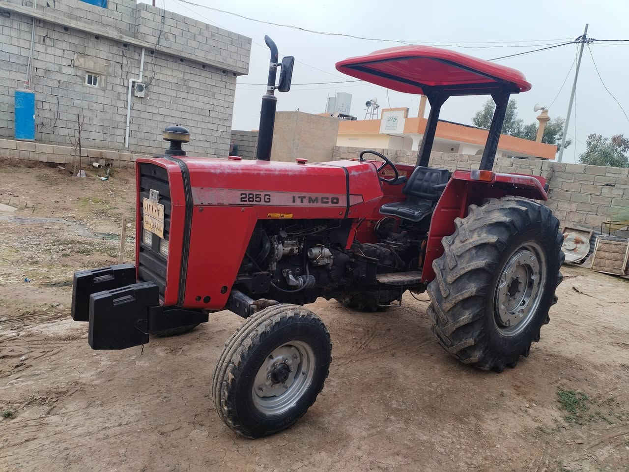 لسلام عليكم
تركتر ايراني 
موديل(2013)
 رقم سليمانيه
تريد وكاله تريد تحويل السعر 77 وبيها مجال مكاني كركوك 
الاتصال ***********
