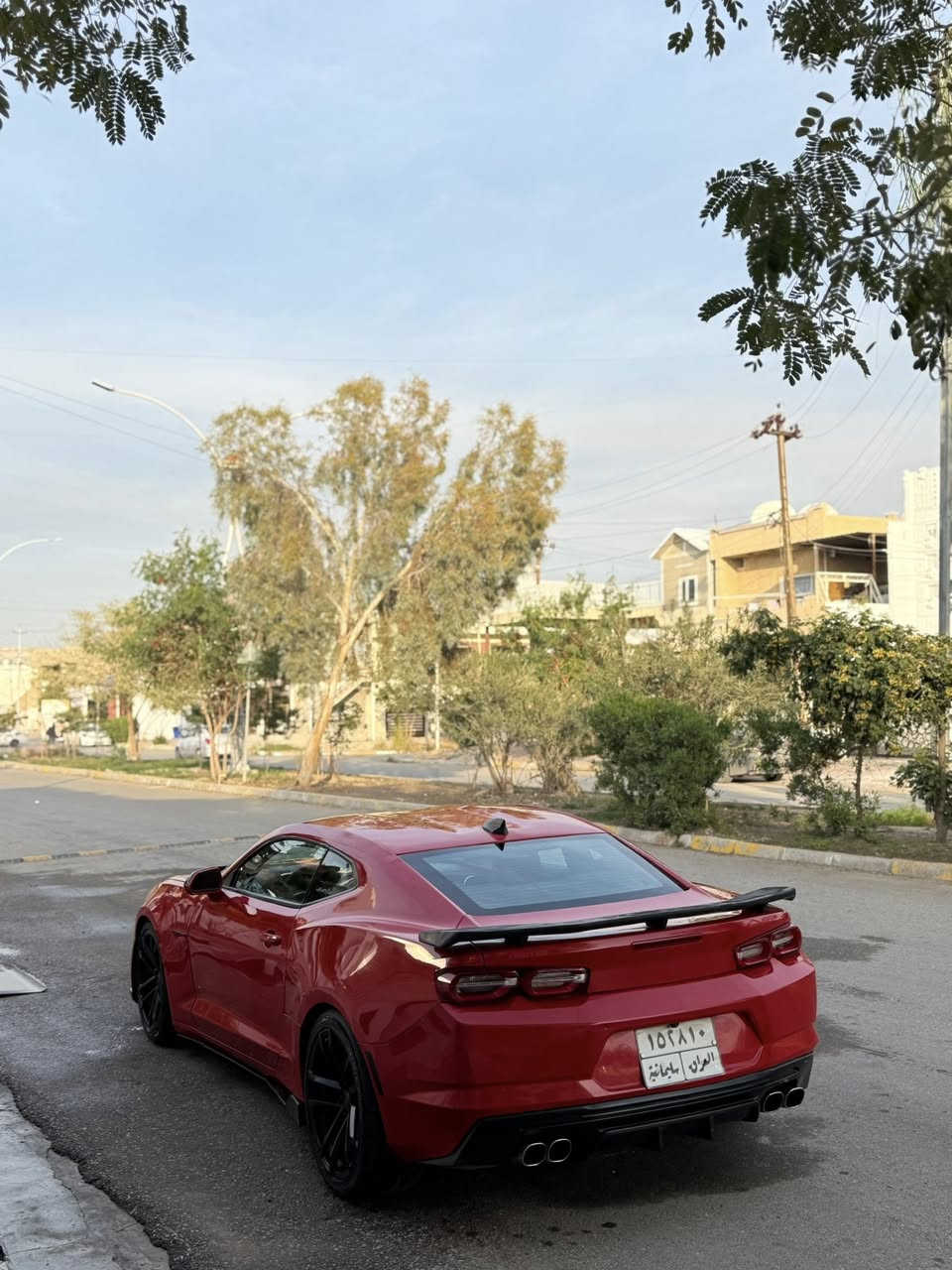 سلام عليكم 

كمارو RS 2020 للبيع 
ماشيه 35 الف 
محدث zl1 كامل 
محرك 4 سلندر توربو 
مواصفات شاشه جبيره كامره دواره داخل جلد احمر تشغيل عن بعد دبل اكزوز شفتات بصمه سايد بريك بصمه 
السياره بدون اي نقص 4 تايرات جديد كير محرك صدر و كهربائيات كلها شرط بدون اي نقص السياره مناقصها اي شي 
سنويه و ژنكه جديد 
السياره صبغ عام 
سعرها 106 بيها مجال 
مكانها كركوك 
رقم ***********
