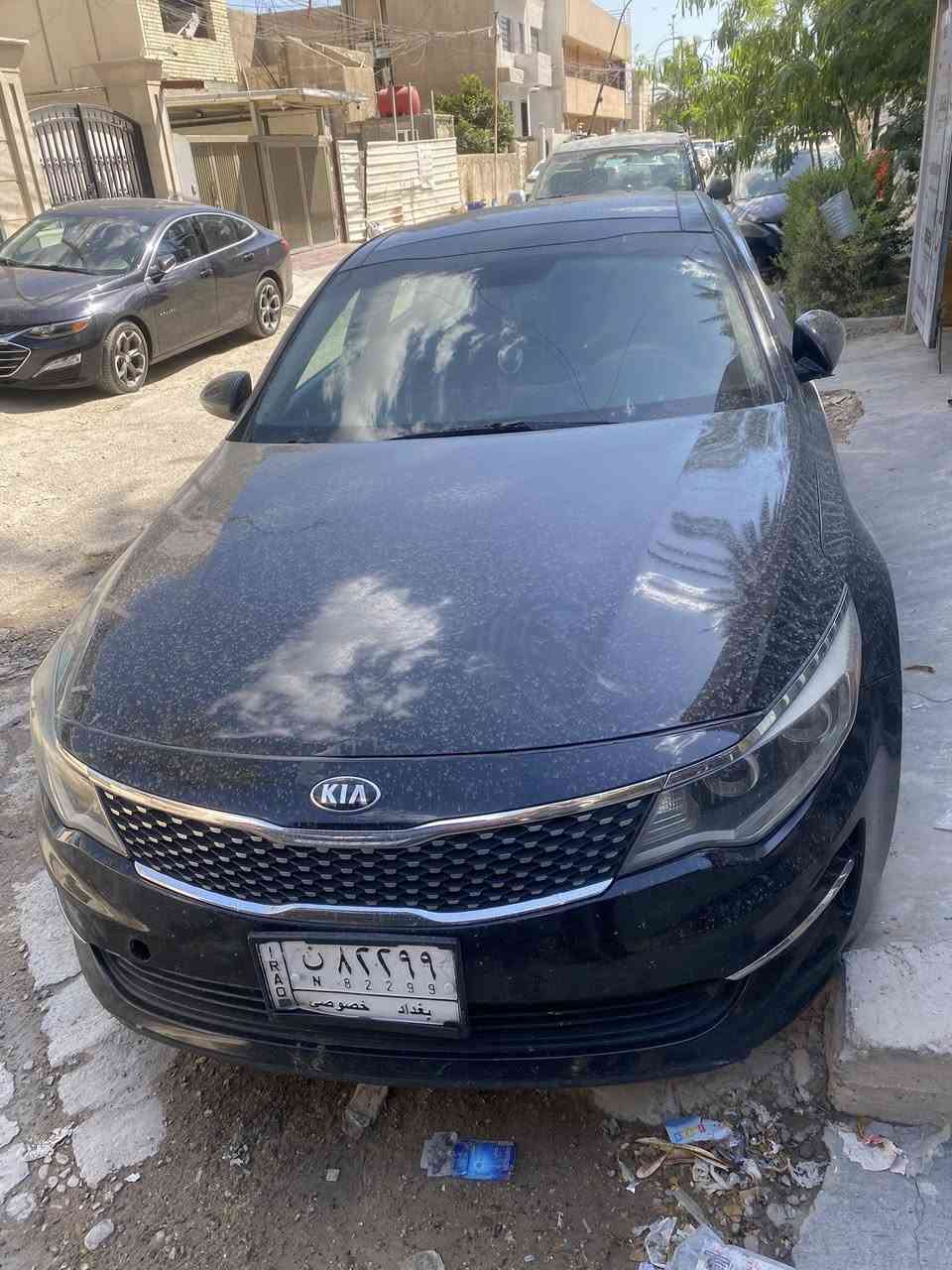 السلام عليكم كيا اوبتما امريكي موديل ٢٠١٦ فول EX محرك ٢٤٠٠ بيها جاملغ امامي وجاملغين خلفيات 
بدون شواصي السعر الاتصال بهذا الرقم ***********
