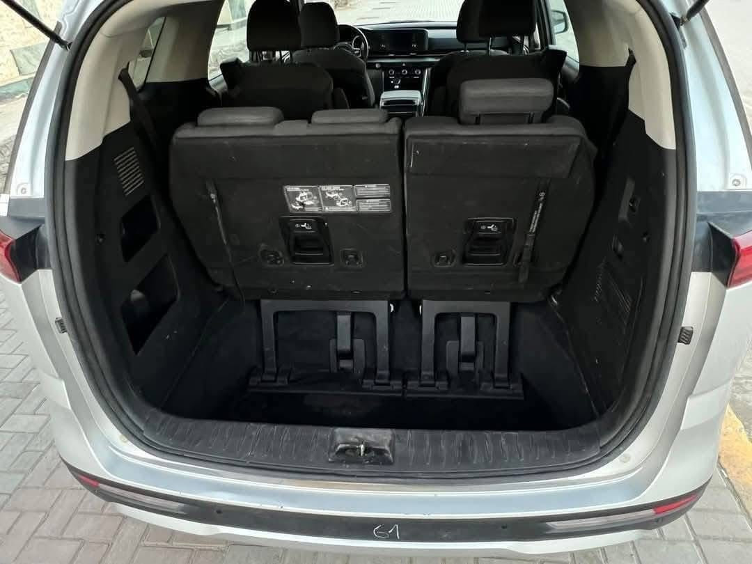 (( كيا كرنفال 2022 وارد ))

 (( حادث جاملغ وبنيد مثل))

(( ما موضح بل صوره ))

(( ايرباكات سليمه فقط دركه ))

(( مواصفاته ))

(( بصمة وهند بريك بصمة ))

 (( بصمة أبواب وأبواب كهربائية ))

 (( كامرة أمامية كامرة خلفية ))

(( توقف ذاتي تحكمات ستيرن ))

(( رادارات جانبية نقطة عمياء ))

(( شاشة عطلات شاشة كبيرة))

 (( ثلاثة أنظمة قيادة توقف ذاتي)) (( تشغيل عن بعد مانع انزلاق))

( حساسات تبريد ثلاثة قطع سرعة) (( وبعد بيه مواصفات اللون سلفر ) 

(((( والسعر 255 ورقة ))))

***********
