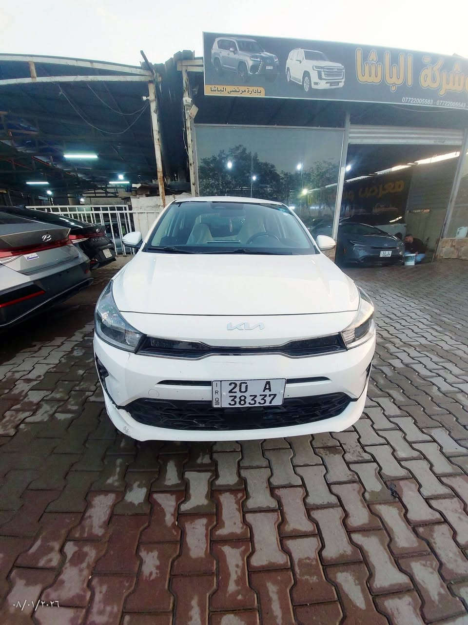 سلام عليكم شباب كيا ريو موديل 2023 خليجي بيها 4 قطع رش اثر شخوط ولباقي مكفولة كفالة عامة سيارة جديدة بمعنى كلمة كير مكينة مكينة 1600 دوش كهربائات حدادة صدر تبريد تخم تاير كولة جاهز تحكمات ستيرن شاشة جبيرة رادار أمامي رادار خلفي كامرة دوار صياغة ذاتية رقم ديالى تحويل ثاني يوم شرط العنوان ديالى بعقوبة السعر ب 110 وبيها مجال رقم
***********
*********** 
اتصل وبل خدمة
