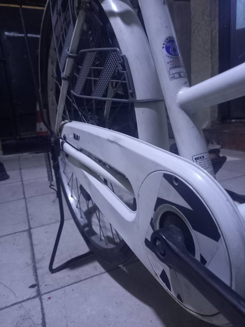 سلام عليكم
باسكل الابيض شركةNA2💯
حجم 26  موديل 2016
تايرات جوابة جدد 🗿
مكان بغداد حي الجهاد .
رقم ***********
هلا سهل  🎭
